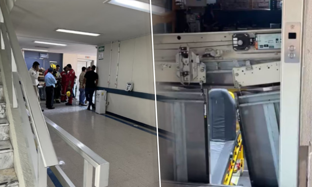 Nuevo incidente de elevador en el IMSS deja heridos en Guadalajara, Jalisco