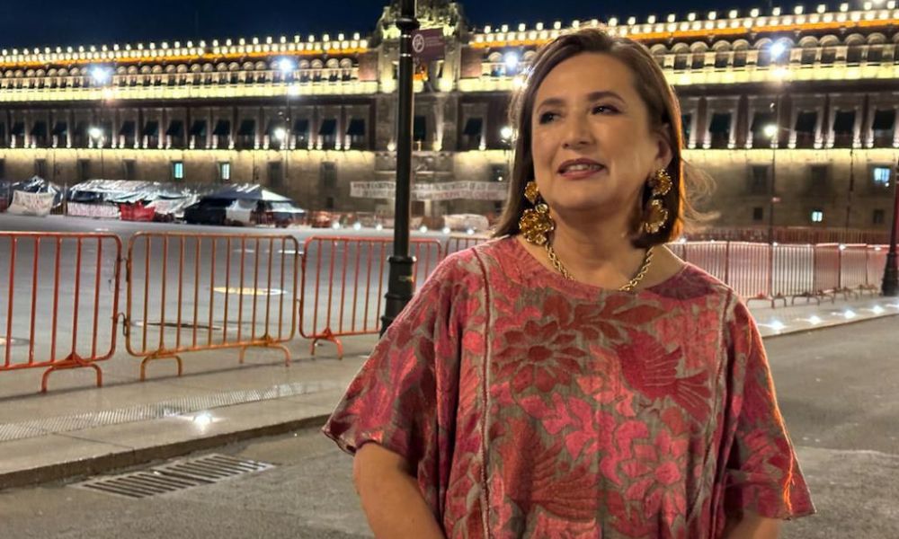 Xóchitl Gálvez promete un Palacio Nacional de puertas abiertas si llega a la Presidencia