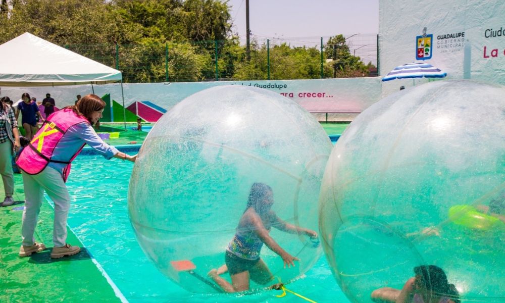Guadalupe promueve la diversión segura en Parque Tolteca para vacaciones de Semana Santa
