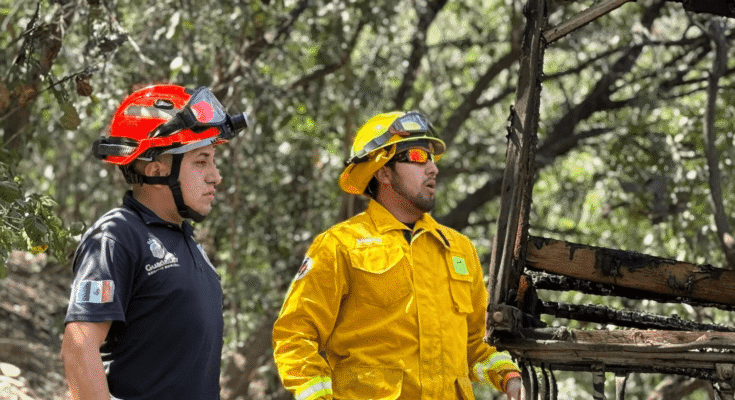 Los esfuerzos de la Brigada Fénix y apoyo aéreo logran contener el incendio en Guadalupe. Vigilancia activa para prevenir reactivaciones.