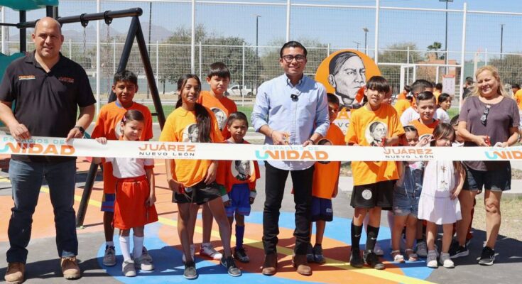 El nuevo Espacio de Unidad inaugurado por Félix Arratia resalta por su rápida construcción y funcionalidad.