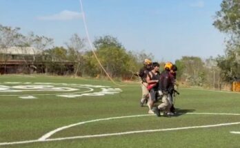 Dos menores fueron rescatados sanos y salvos en el Cerro del Topo Chico tras una intensa operación de rescate.