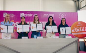 Mariana Rodríguez lanza Puntos Naranja y un nuevo lactario en la Red Estatal Alimentar con Amor para apoyar a la comunidad.