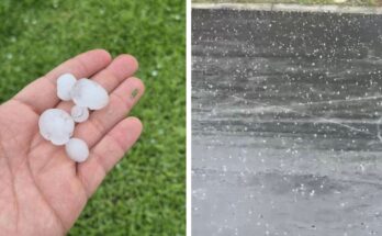 Los Fierros en Santiago sufrió una inesperada caída de granizo que impactó en la región. Conoce los detalles.