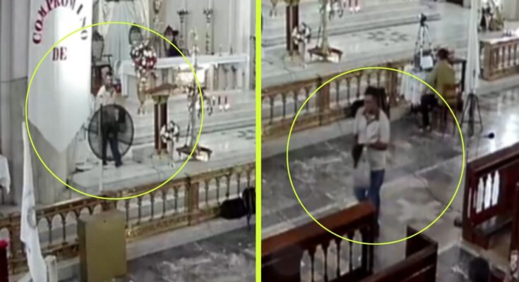 El Templo del Perpetuo Socorro fue escenario de un robo impactante que ha conmocionado a la comunidad local.