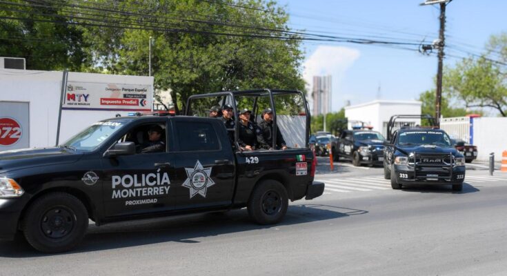 Un total de 137 detenidos y vehículos robados asegurados en operativo de seguridad en Monterrey durante las vacaciones de Semana Santa.