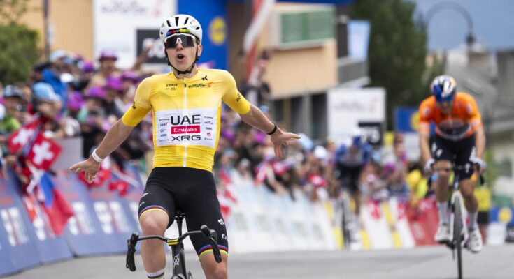El ciclista esloveno Tadej Pogacar conquista el Tour de Romandía, destacando en cada etapa. Descubre su triunfo.