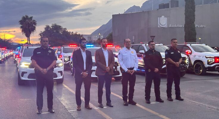 Las nuevas patrullas en San Pedro brindarán mayor seguridad al estar integradas al C4 para una respuesta más rápida.