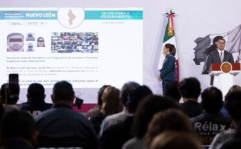 Capturan a cuatro integrantes de una red de huachicol en Nuevo León, relacionados con el decomiso de diésel masivo.