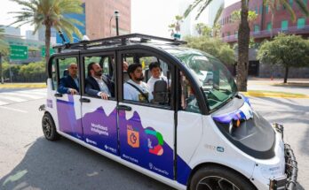 Con la llegada del Mundial, San Pedro implementa un minibús autónomo para facilitar el acceso a su zona turística.