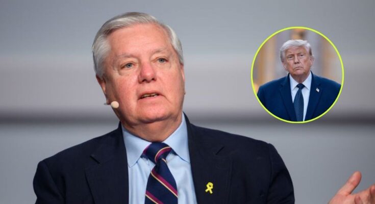 Donald Trump respalda al senador Lindsey Graham y defiende su postura sobre Irán en el actual debate político estadounidense.