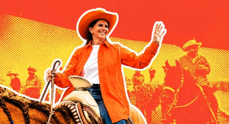 Martha Herrera participa en la Gran Cabalgata Norteña 2026