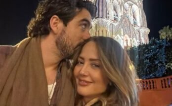 Andrea Legarreta se muestra feliz en su relación con Luis Carlos Origel y considera el matrimonio como una futura posibilidad.