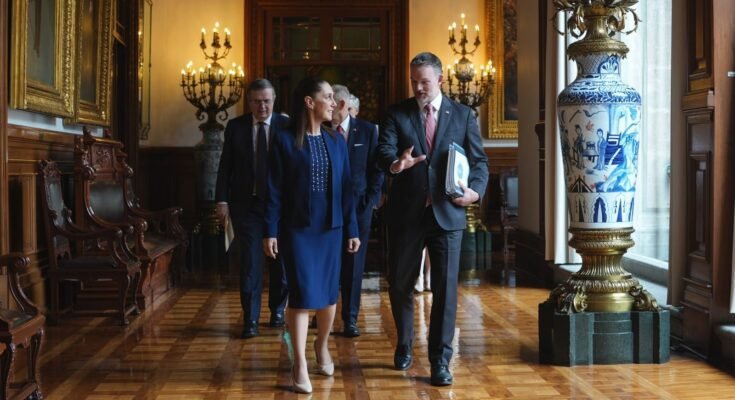 Sheinbaum y Greer se unen para discutir el fortalecimiento de las cadenas de suministro en la próxima ronda de negociaciones.